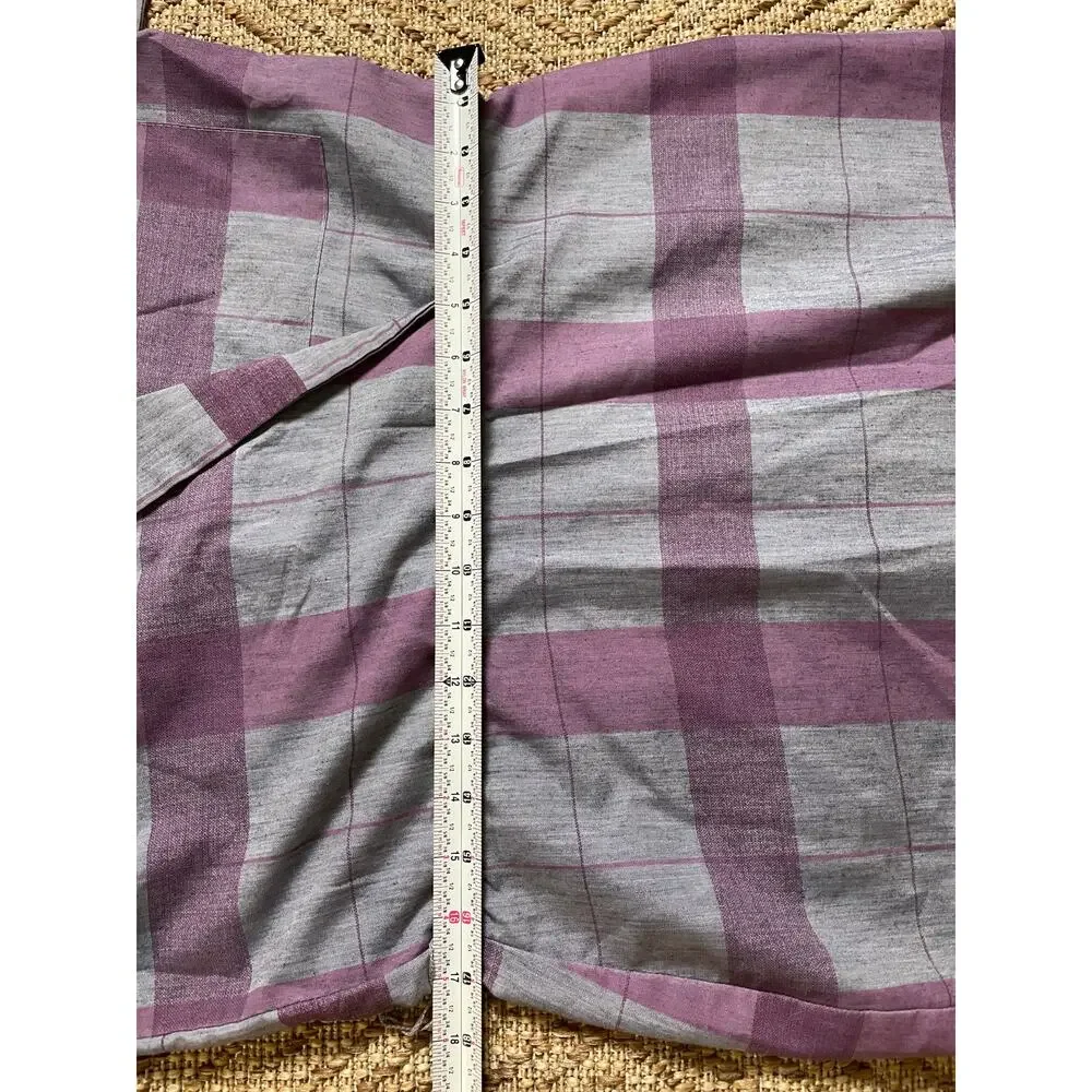 Vtg. Stash Plaid Short Sleeve Dress SZ 11/12